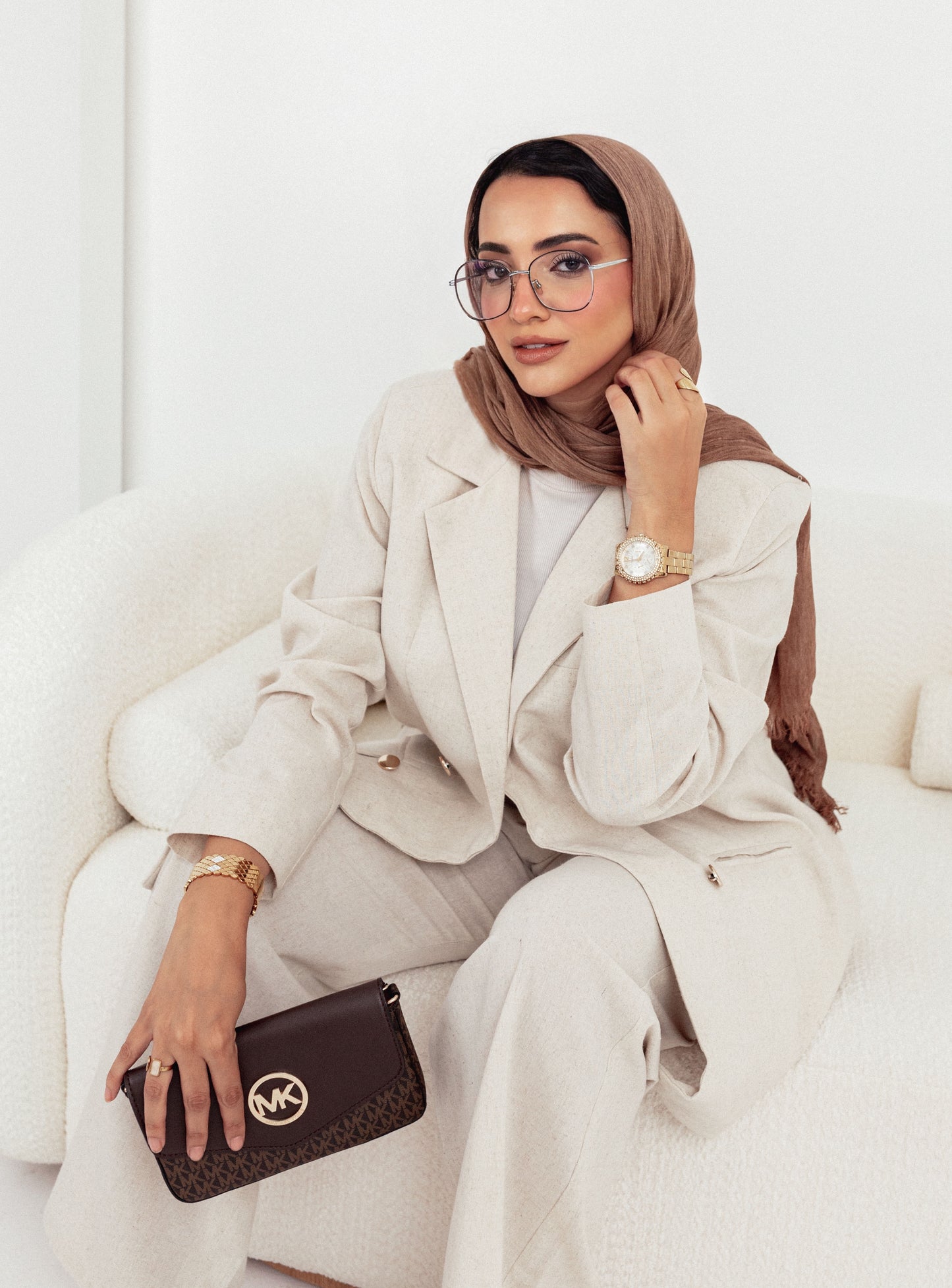 🤎 Elora – Beige Linen